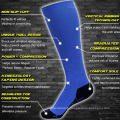 Pain relieve custom athletic compression socks 20-30mmhg for sport